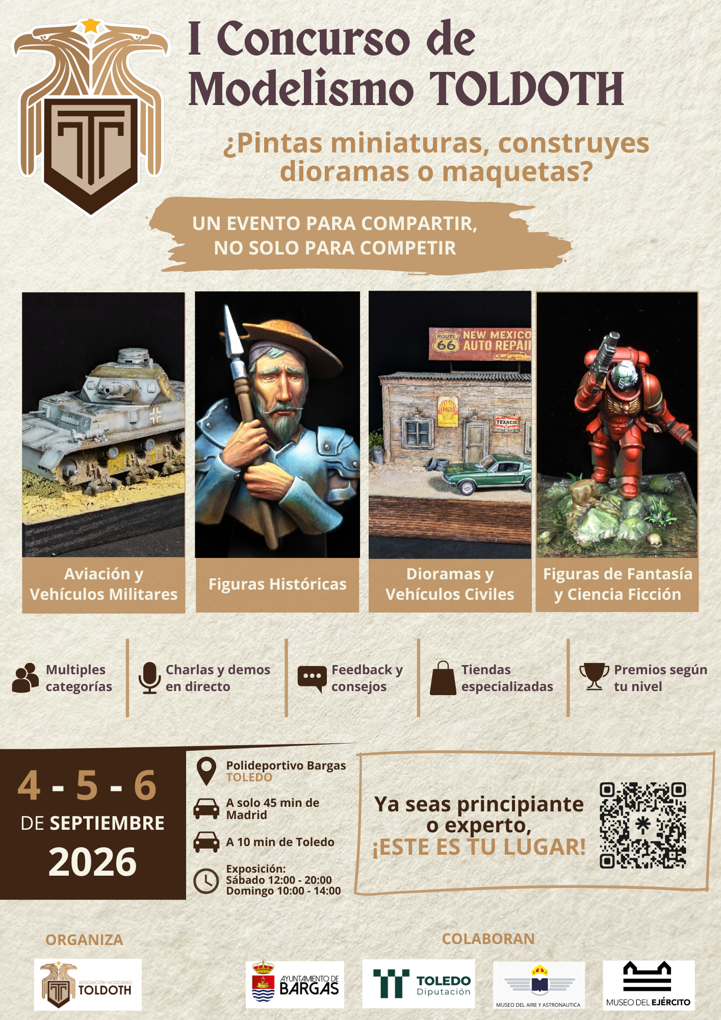 Cartel del Concurso de Modelismo Toldoth