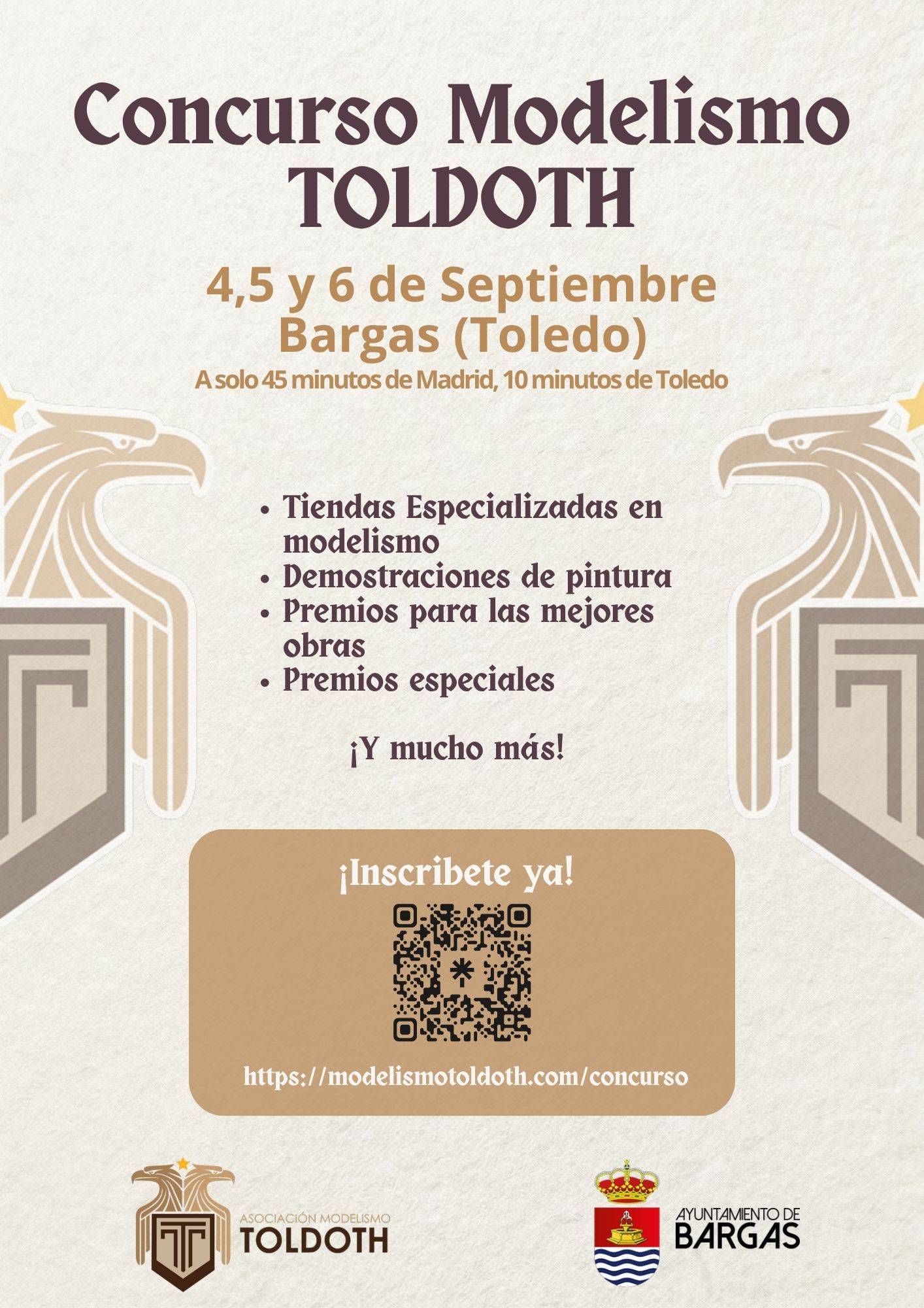 Cartel del Concurso de Modelismo Toldoth